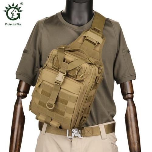 해외 무료배송 전술 슬링 가방 팩 군사 어깨 배낭 매일 운반 가방 큰 몰 EDC 하이킹 낚시 사냥 군사 가방