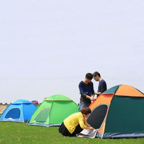 해외 무료배송 야외 방수 하이킹 캠핑 텐트 안티 uv 휴대용 관광 텐트 초경량 접는 텐트 팝업 자동 오픈 태양 그늘