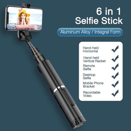 해외 무료배송 통합 무선 블루투스 숨겨진 삼각대 Selfie 스틱 Selfie-타이머 셔터 Monopod IOS 안드로이드에 대한 원격 제어
