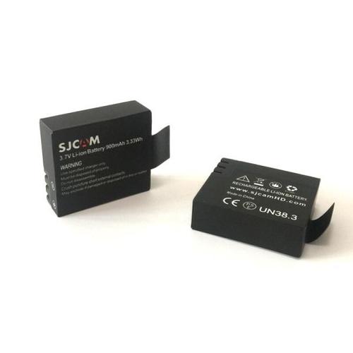 해외 무료배송 원래 sjcam 브랜드 배터리 추가 배터리 예비 배터리 sj4000 와이파이 sj5000 와이파이 플러스 m10 sj5000x 엘리트 액션 카메라