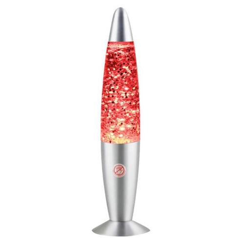 해외 무료배송 LED 로켓 멀티 33Cm 색상 변경 용암 램프 RGB LED 반짝이 파티 분위기 밤 빛 크리스마스 선물 머리맡의 밤 램프
