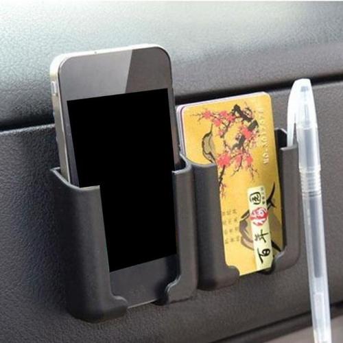 해외 무료배송1pc 자동 자동차 액세서리 핸드폰 카드 홀더 스탠드 크래들 콘솔 브래킷 박스 B36B