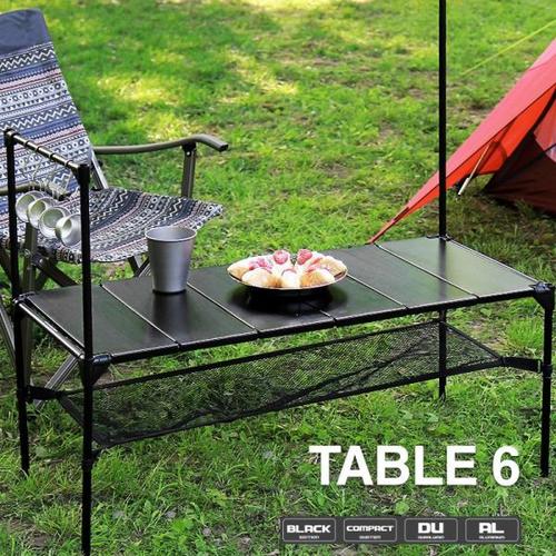 해외 무료배송 야외 접이식 테이블 초경량 캠핑 스탠드 바베큐 테이블 자체 휴대용 조합 스플 라이스 피크닉 테이블