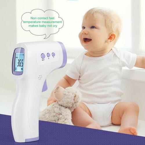 해외 무료배송 뜨거운! 비 접촉 적외선 온도계 ABS 디지털 온도계 아기 성인을위한 전자 이마 체온계