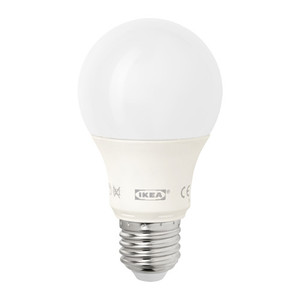 [오빠랑이케아가자] LEDARE LED전구 E26 600루멘, 밝기조절, 구형 오팔 화이트/403.069.75/703.490.30