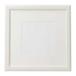 [오빠랑이케아가자] VIRSERUM 액자, 화이트(50x50 cm)/501.747.62