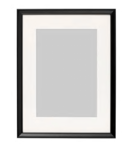 이케아 KNOPPÄNG 크노펭 액자  블랙 (30x40cm) 103.871.19