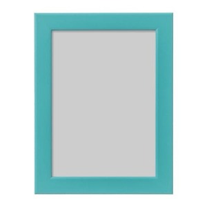 [오빠랑]이케아 FISKBO 피스크보 피스크보 액자 블루 13x18 cm 603.004.49