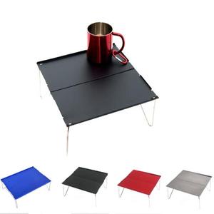 해외 무료배송 접이식 테이블 휴대용 캠핑 야외 가구 컴퓨터 침대 테이블 피크닉 알루미늄 합금 접는 책상