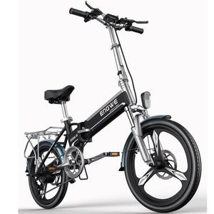 해외 무료배송 전기 자전거 알루미늄 접는 전기 자전거 20inch 400W 강력한 Mottor 48V12A 배터리 32 km/h 산악 자전거 도시/스노우 자전거
