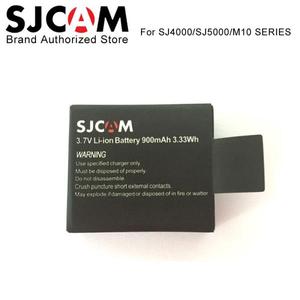 해외 무료배송 원래 sjcam 브랜드 배터리 추가 배터리 예비 배터리 sj4000 와이파이 sj5000 와이파이 플러스 m10 sj5000x 엘리트 액션 카메라