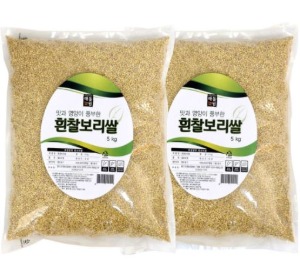 4시이전 당일배송 무료배송 코스트코 해들원 흰찰보리쌀 5kg x 2
