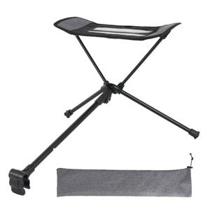 해외 무료배송야외 접이식 발판 휴대용 안락 의자 발판 확장 다리 의자는 접이식 의자 캠핑과 함께 사용할 수 있습니다