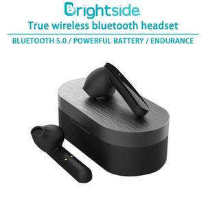 해외 무료배송 Brightside Bluetooth 헤드폰 무선 이어폰 bluetooth TWS 터치 컨트롤 스포츠 이어폰 Noise Cancel Gaming Headphones