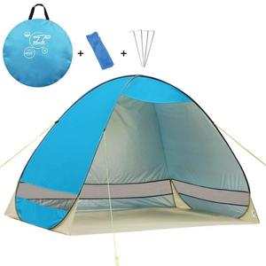 해외 무료배송 Sun shelter tent 자외선 차단 빠른 자동 개방 텐트 그늘 경량 팝업 야외 캠핑 낚시 열기