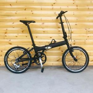 해외 무료배송 V 브레이크와 20 인치 접는 자전거 자전거 8 속도 20 인치 미니 자전거 알루미늄 합금 프레임 접는 자전거 접는 Electromobie