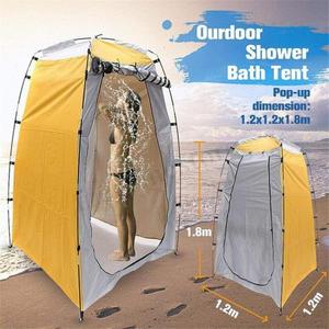 해외 무료배송 휴대용 야외 샤워 목욕 텐트 변경 피팅 룸 방수 캠핑 텐트 쉼터 비치 개인 화장실 텐트
