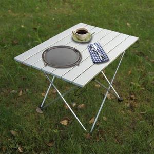 해외 무료배송 알루미늄 합금 테이블 Foldable 데스크 테이블 야외 캠핑 어셈블리 야외 정원 테이블 휴대용 여행 책상