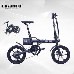 해외 무료배송 알루미늄 합금 접는 작은 전기 자전거 가변 속도 전기 자전거 12-16 인치 리튬 배터리 Ebike 48V 망 전기 자전거